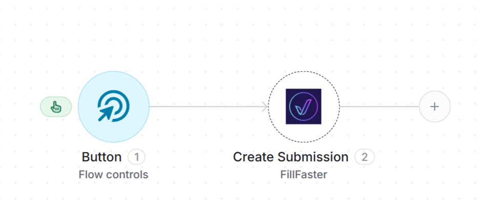פעולת Create Submission מוגדרת ב-Engini